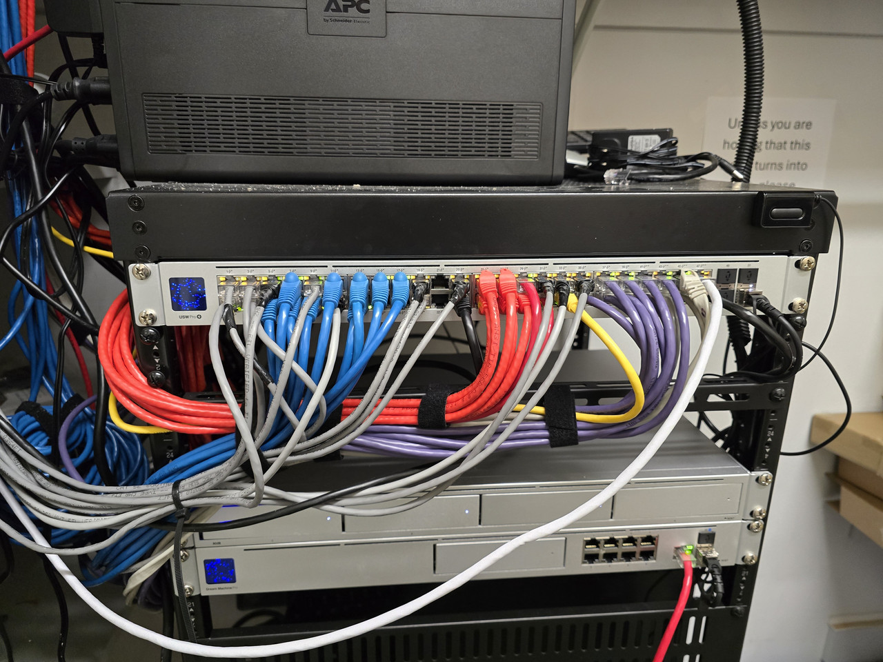 IT network infrastructure and equipment setup for Northern Virginia business by Potterfield IT Solutions
